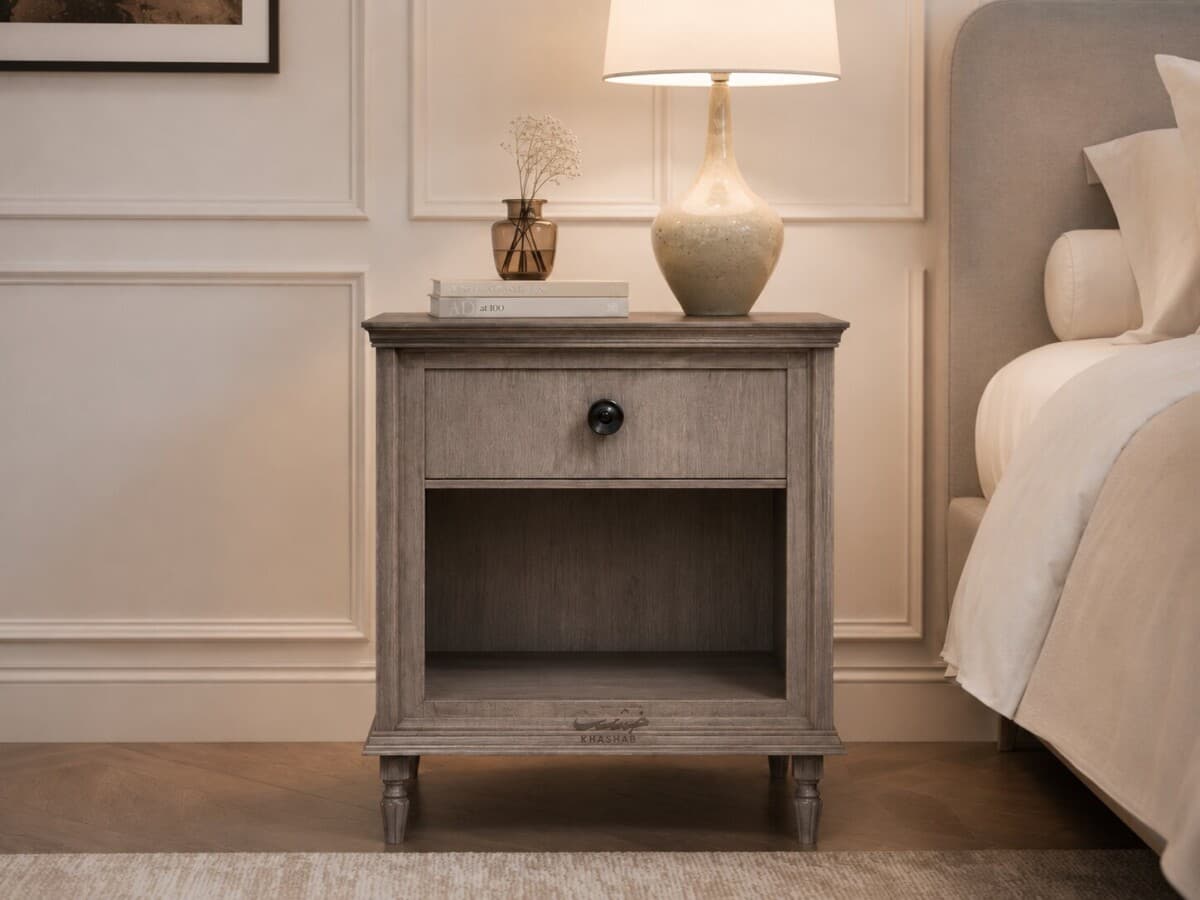 Brown Cosmic Commode in Bedroom Egypt